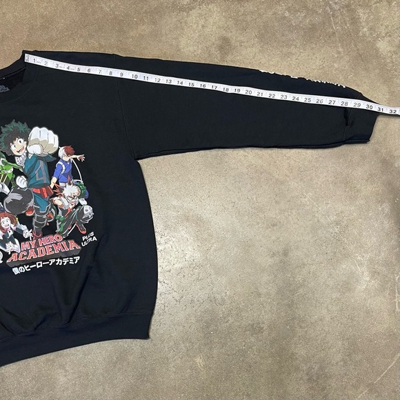 My Hero Academia Plus Ultra Graphic Sweater Sweatshirt - Picture 7 of 9